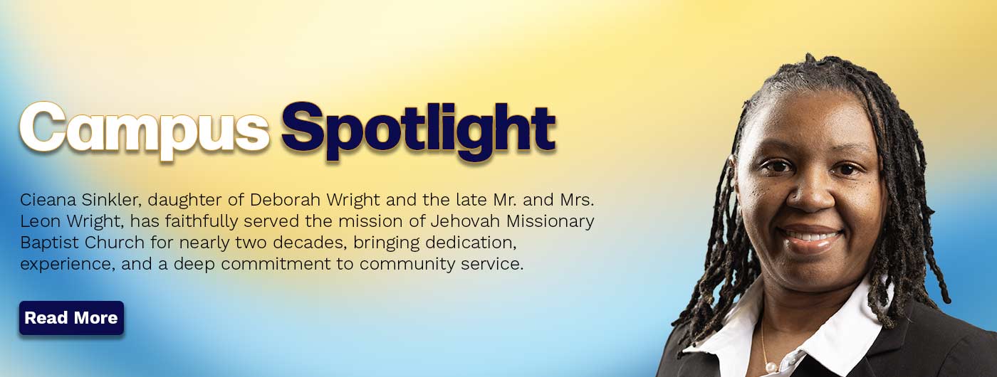 Campus Spotlight photo of Cienna Sinkler